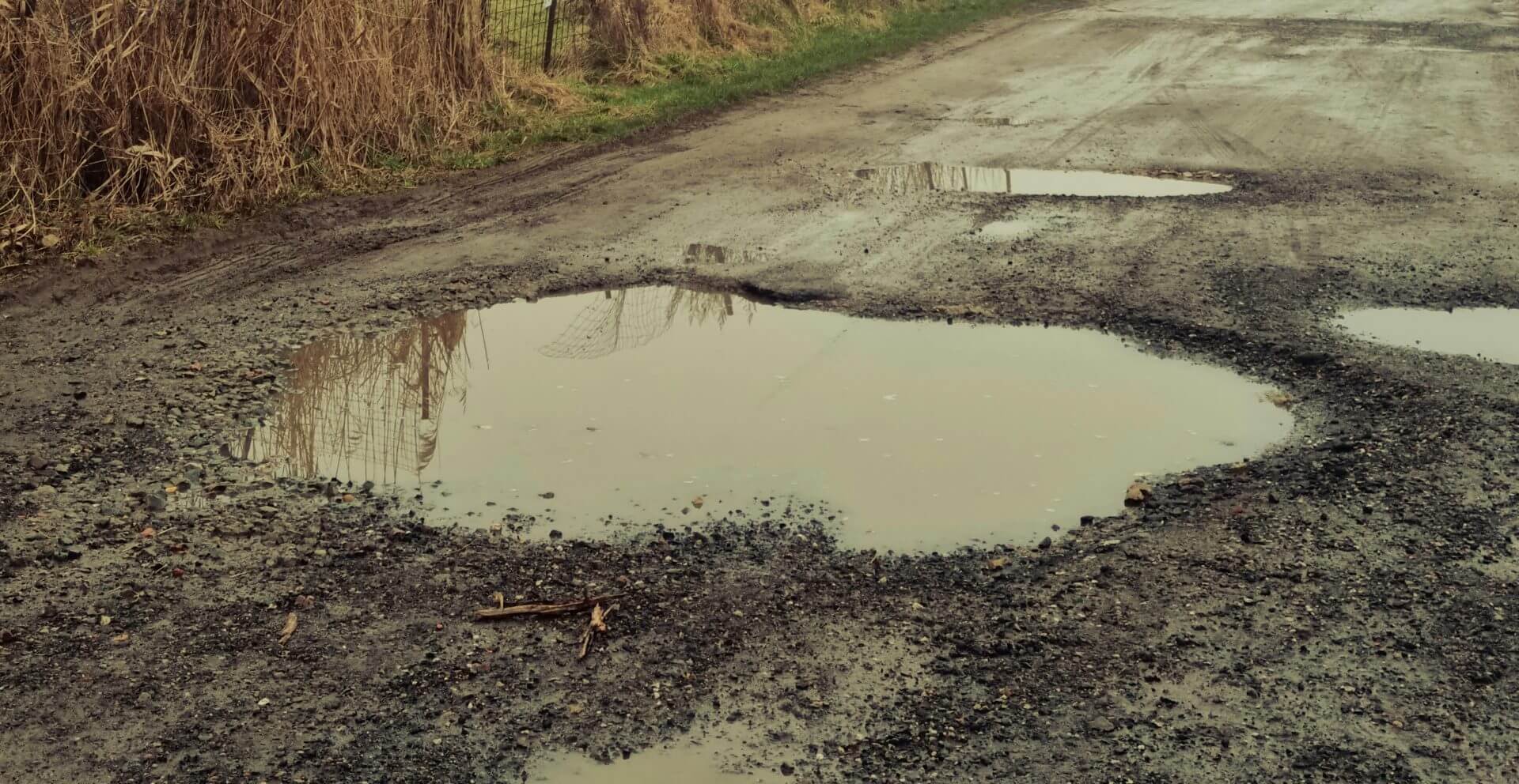 How to avoid damage from potholes.