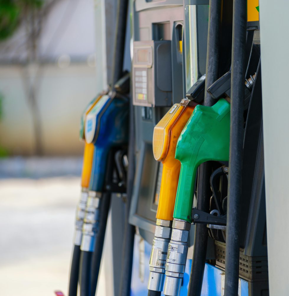 Petrol types, including E10, E5 and super unleaded.